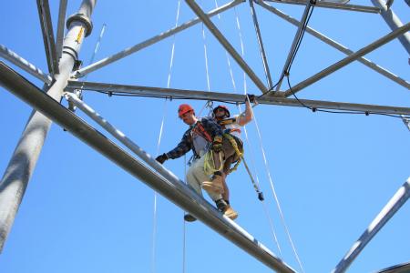 Tower rescue